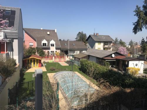 Blick von Balkon
